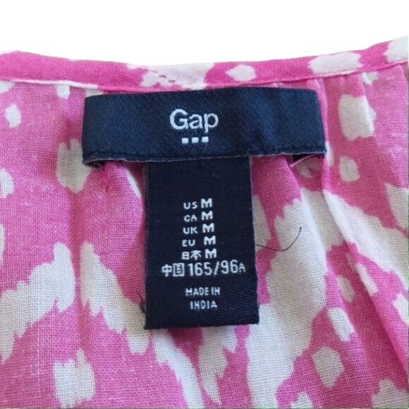 Gap cotton ikat pullover with tassels M - Picture 5 of 5